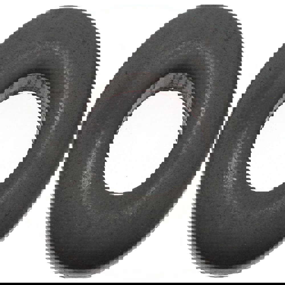 M10 Screw Extra Thick Flat Washer: Case Hardened Steel, Black Oxide Finish